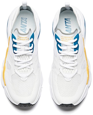 안타 라이프 시리즈 레트로 런닝화 (흰/파/노) 91928880-1 Lookbook 안타 라이프 시리즈 레트로 런닝화 (흰/파/노) 91928880-1