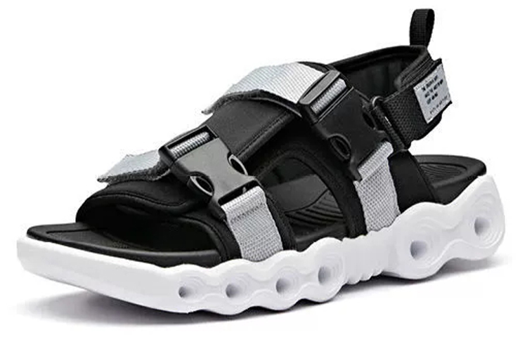 Lookbook Anta Life Series Sandal ''Zwart Grijs Wit'' 91926961-1