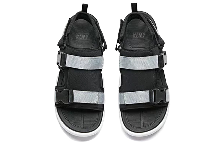 Shop Anta Life Series Sandal ''Zwart Grijs Wit'' 91926961-1