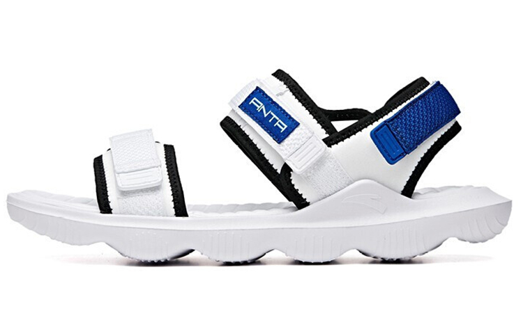 Anta Life Series Sandal 'White Black Blue' 112038508-1