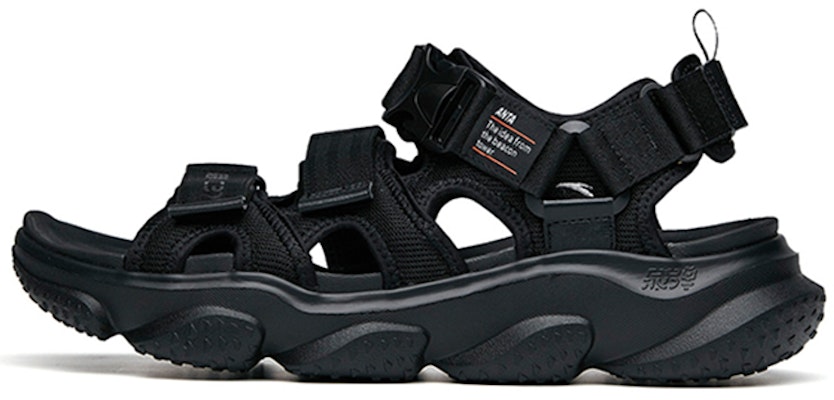 Anta Life Series Sandals 'Black Orange' 912226967-3 Buy Anta Life Series Sandals 'Black Orange' 912226967-3