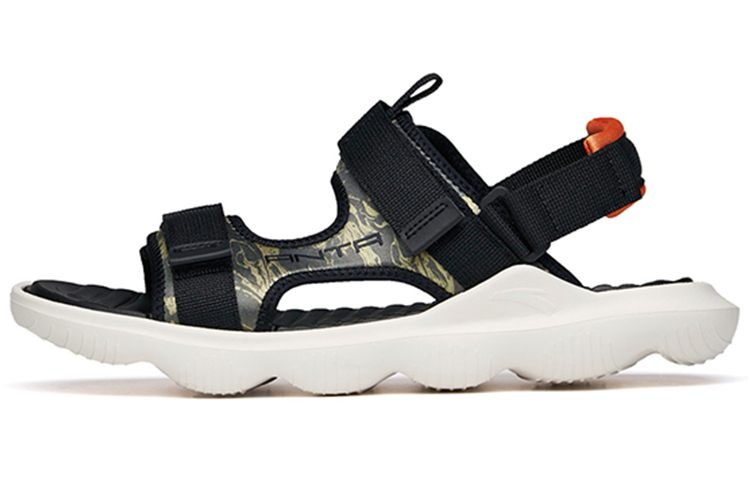 Anta Life Series Sandals 'Green Black' 112238505-4