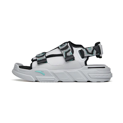 Anta Life Series Sandals 'Grey Black'