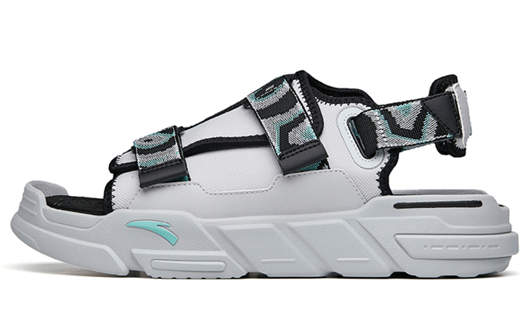 Anta Life Series Sandals 'Grey Black' 912226962-3