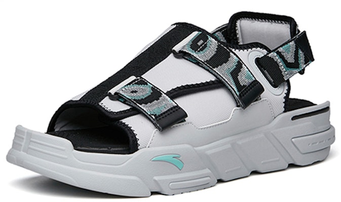 Anta Life Series Sandals 'Grey Black' 912226962-3 Lookbook Anta Life Series Sandals 'Grey Black' 912226962-3