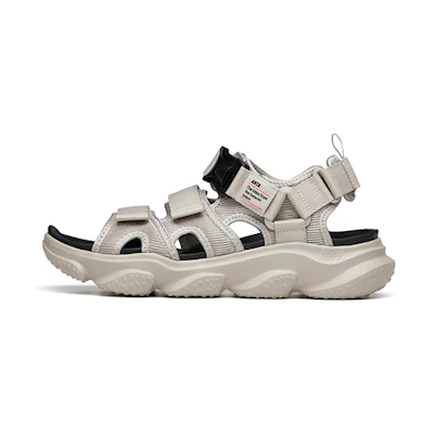 Anta Life Series Sandals 'Light Grey Black'