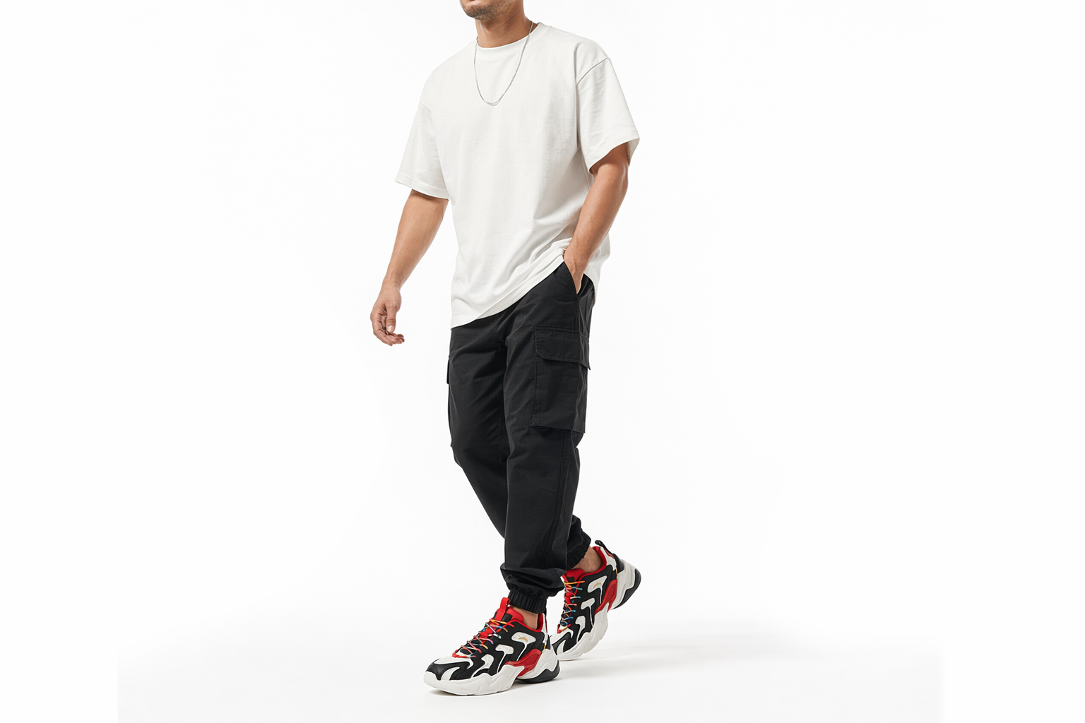 Order Anta Life Series Sneaker ''Schwarz Rot Weiß'' 112018882-11