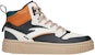 Anta Life Series Sneakers Tinggi 'Putih Kelabu Jingga' 912248015-3