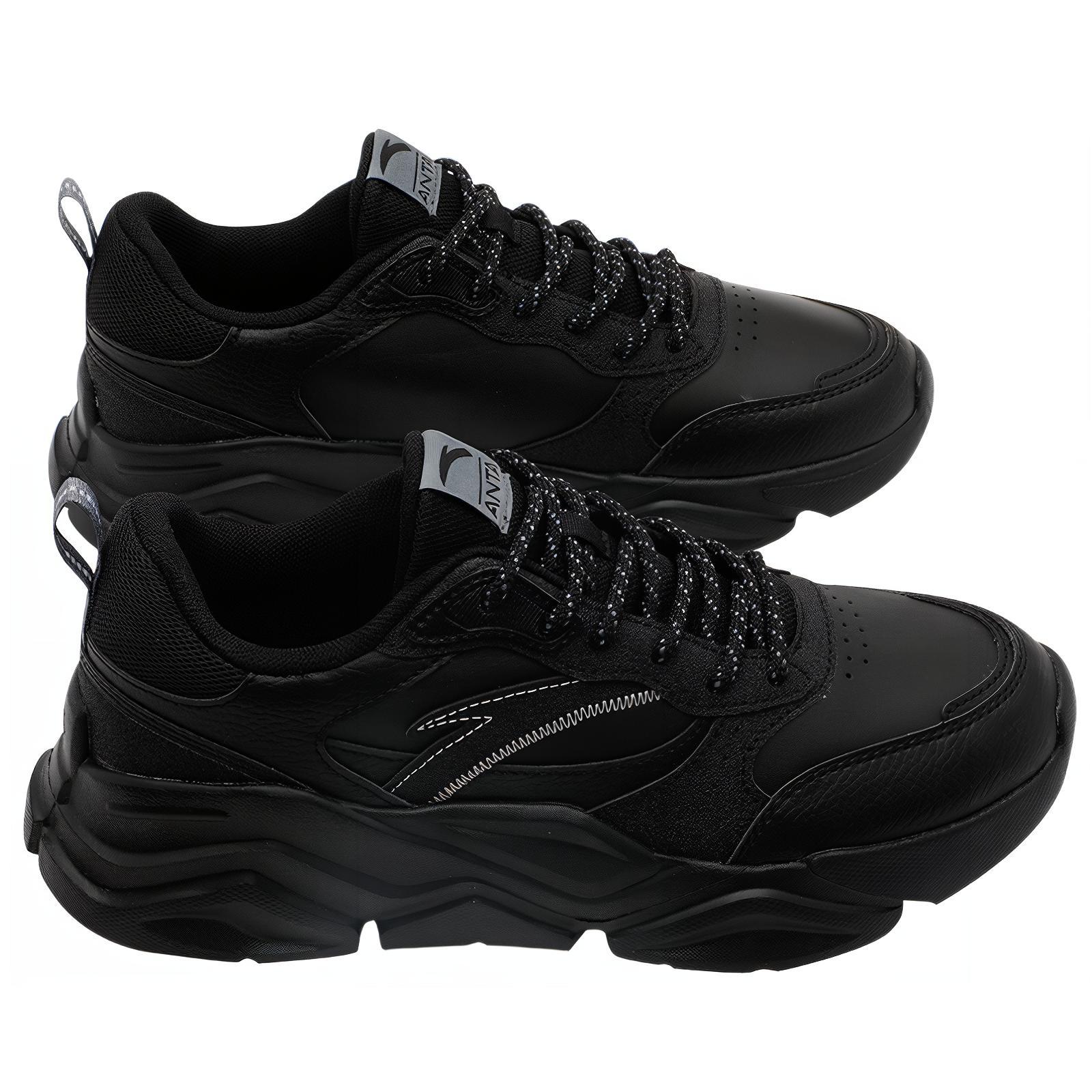 Lookbook 安踏生活系列中帮运动鞋“黑色” 912338821-4