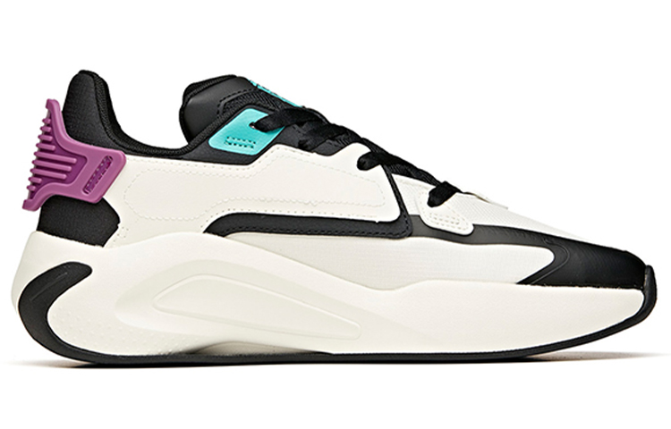 Anta Life Series Superbody Low 'White Black Purple' 圖 2