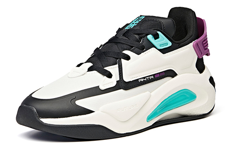 Anta Life Series Superbody Low 'White Black Purple' 圖 3