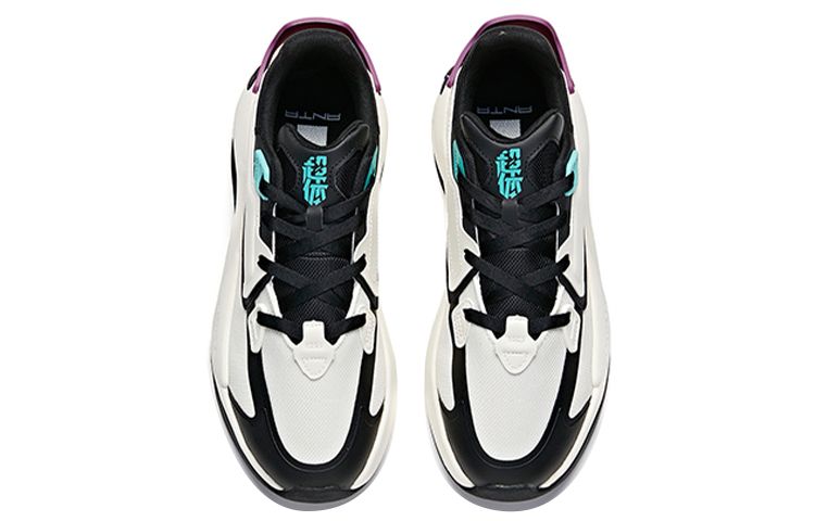 Anta Life Series Superbody Low 'White Black Purple' 圖 4