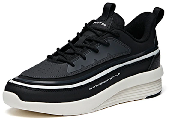 Anta Life Series Chaussures Épaisses Décontractées ''Noir Blanc Gris'' 112018856-2 Order Anta Life Series Chaussures Épaisses Décontractées ''Noir Blanc Gris'' 112018856-2