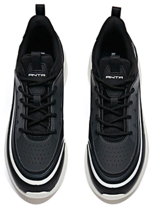 Anta Life Series Chaussures Épaisses Décontractées ''Noir Blanc Gris'' 112018856-2 Lookbook Anta Life Series Chaussures Épaisses Décontractées ''Noir Blanc Gris'' 112018856-2