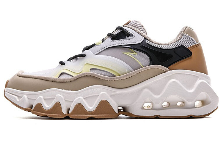 Anta Life Series Thick-Soled Dad Shoes 'Grey Brown'