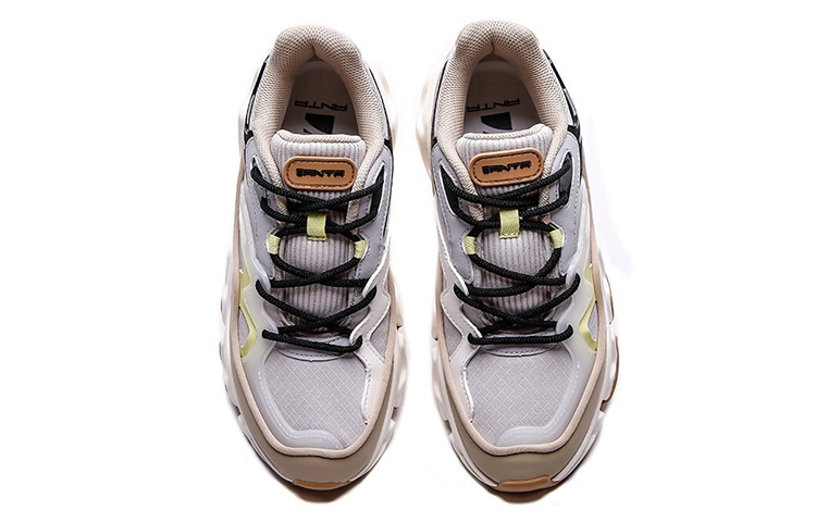 Anta Life Series Thick-Soled Dad Shoes 'Grey Brown' 圖 3