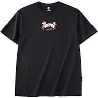 Anta Lifestyle Cartoon Print Basic Black Unisex Graphic T-Shirt 172238103R-3 Anta Lifestyle Cartoon Print Basic Black Unisex Graphic T-Shirt 172238103R-3