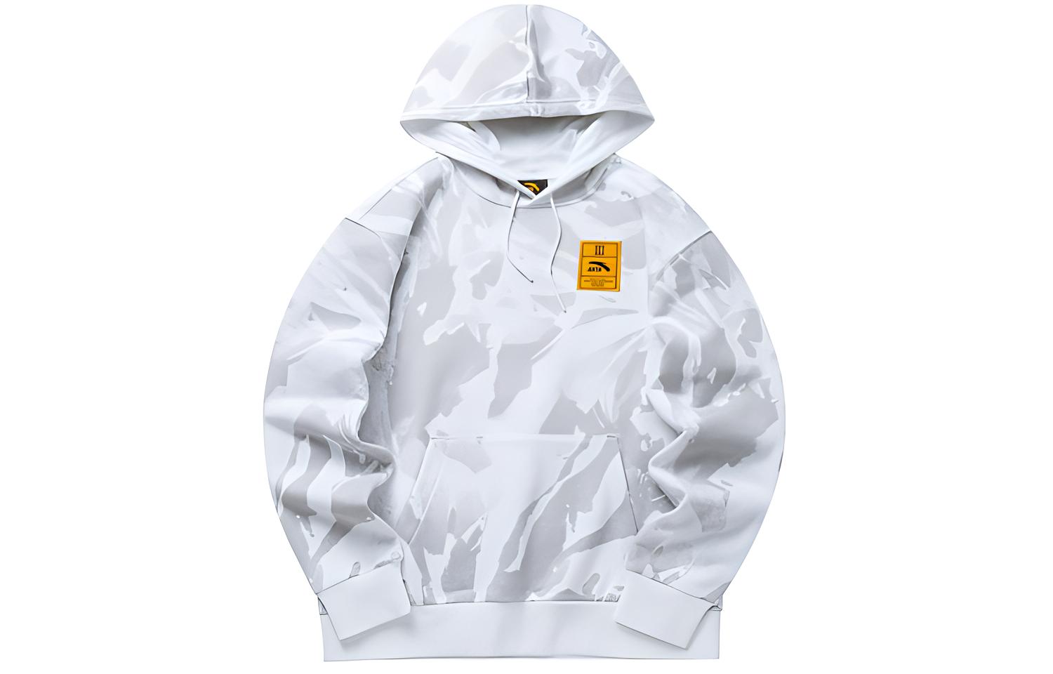 Anta Lifestyle Casual Long-Sleeve Sweatshirt Couples White 152148743-2