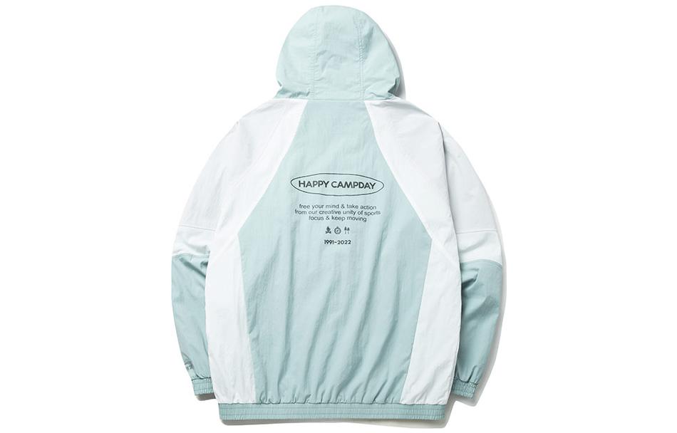 Anta Lifestyle Colorblock Letter Print Zip Hoodie Jacket Unisex Colorblock 952218641-1