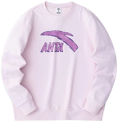 安踏休閒撞色 Logo 針織套頭衫 粉色 男女款 972418707-3 Buy 安踏休閒撞色 Logo 針織套頭衫 粉色 男女款 972418707-3