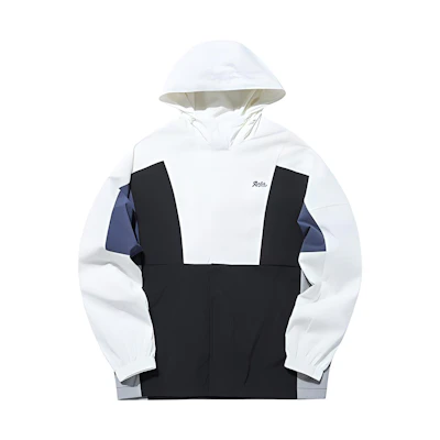 Anta Lifestyle Colorblock Logo Patch Full-Zip Hooded Jacket Men’s Multicolor 952138610-2