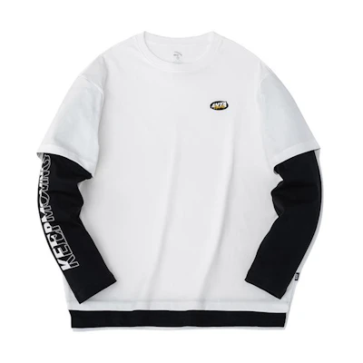 Anta Lifestyle Crewneck Pullover Letter Patch Sweatshirt Men’s Beige/Black 152238402-2