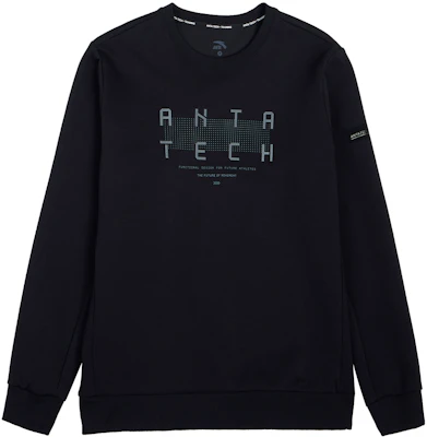 安踏男款經典黑色圓領休閒長袖衛衣 152337713-5 Buy 安踏男款經典黑色圓領休閒長袖衛衣 152337713-5