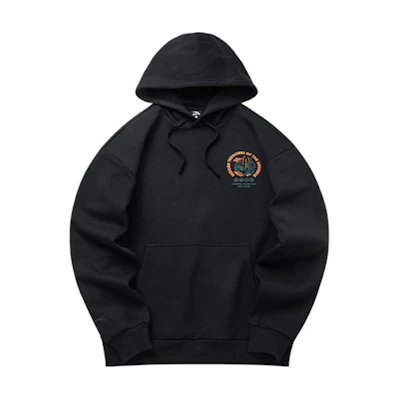Anta Lifestyle Fleece-Lined Hoodie Winter Black 152148715R-2