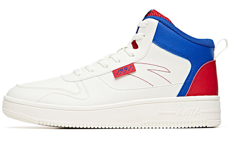 Anta Lifestyle High-Top 'White Blue Red' 912038010-6