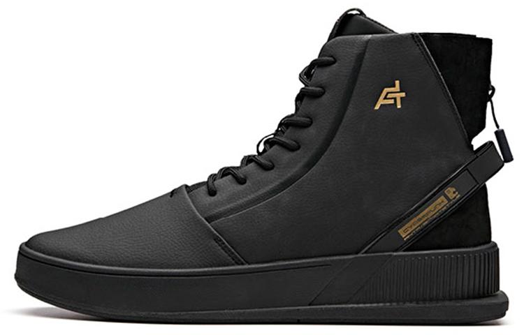 Anta Lifestyle High-Top Casual 'Black Gold' 11848051-1