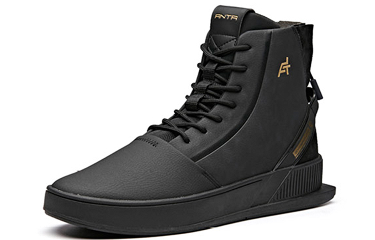 Lookbook Anta Lifestyle High-Top Casual 'Black Gold' 11848051-1