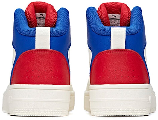 Anta Lifestyle High-Top 'Blanco Azul Rojo' 912038010-6 Shop Anta Lifestyle High-Top 'Blanco Azul Rojo' 912038010-6
