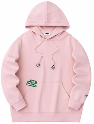 安踏休闲连帽卫衣 男女同款 字母印花 烟粉色 休闲穿搭 172428703-3 Buy 安踏休闲连帽卫衣 男女同款 字母印花 烟粉色 休闲穿搭 172428703-3