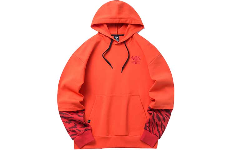 Anta Lifestyle Hoodie Wind Sail Red Embroidered Couple Design 952218707-2