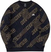 Anta Lifestyle Letter Print Crewneck Sweatshirt Unisex Basic Black 152318706-2 Anta Lifestyle Letter Print Crewneck Sweatshirt Unisex Basic Black 152318706-2