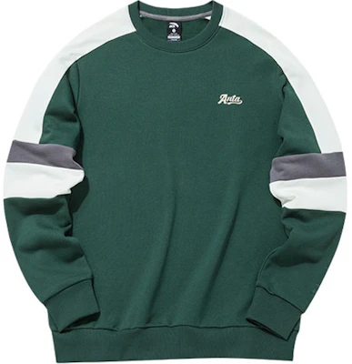 アンタ ライフスタイル ロゴ クルーネック プルオーバー スウェットシャツ ポンドグリーン 952138730-2 Buy アンタ ライフスタイル ロゴ クルーネック プルオーバー スウェットシャツ ポンドグリーン 952138730-2