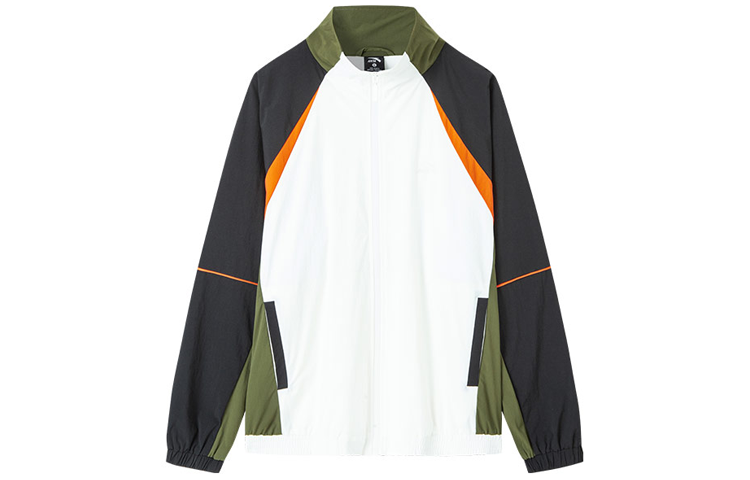 Anta Lifestyle Loose-Fit Colorblock Jacket Black 952138613-2