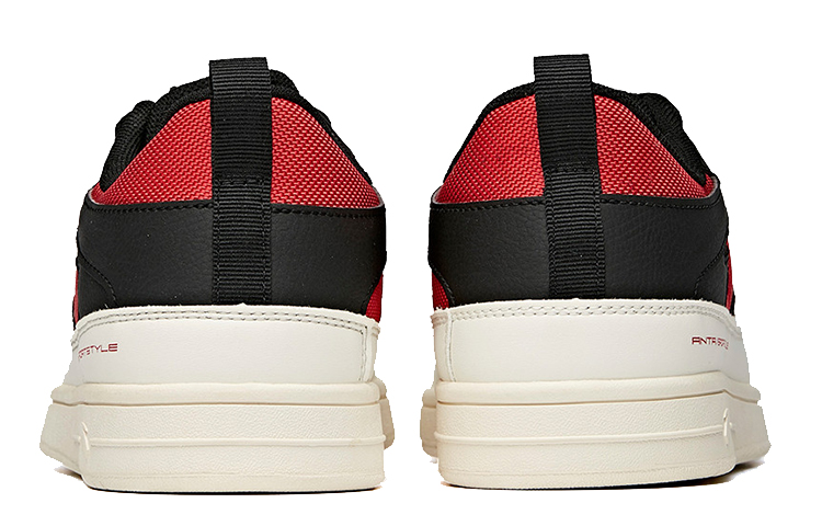 Shop Anta Lifestyle Low 'Black Red' 11948065-1
