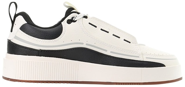 安踏 生活系列 防滑耐磨 低幫 板鞋 白黑色 Order 安踏 生活系列 防滑耐磨 低幫 板鞋 白黑色