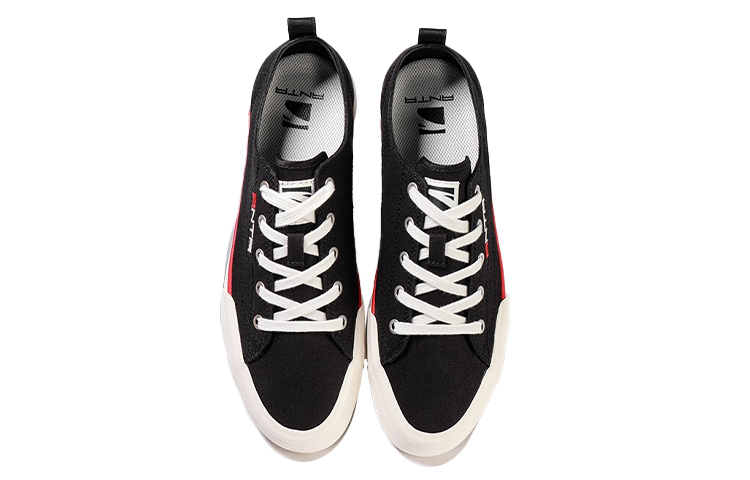 Shop Anta Lifestyle Low Top 'Standard Black' 112118666-3