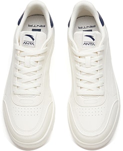 安踏生活方式白蓝色低帮鞋 912038031R-10 Shop 安踏生活方式白蓝色低帮鞋 912038031R-10