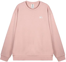 Anta Lifestyle Plain Crewneck Pullover Sweatshirt Unisex Hibiscus Pink 972348710-5 Anta Lifestyle Plain Crewneck Pullover Sweatshirt Unisex Hibiscus Pink 972348710-5