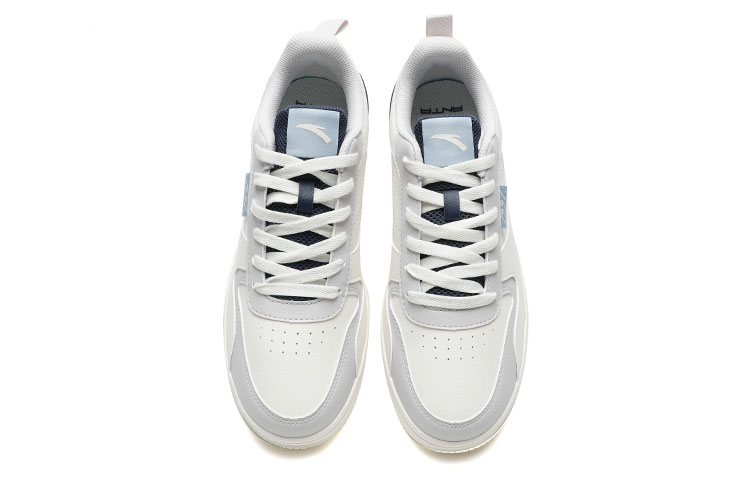 Shop Anta Lifestyle Retro Low 'White Grey Blue' 912138012-6