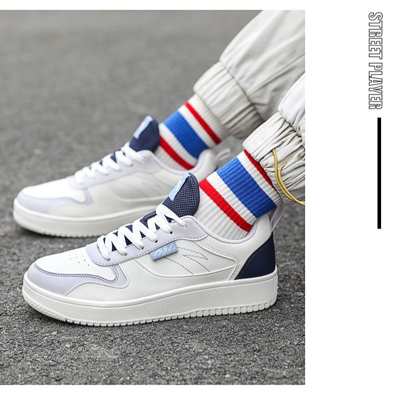 Cheap Anta Lifestyle Retro Low 'White Grey Blue' 912138012-6