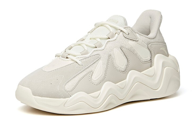 Anta Lifestyle Series 'Chao Bai Low-Top' Dad Shoe 'White Grey' 圖 2