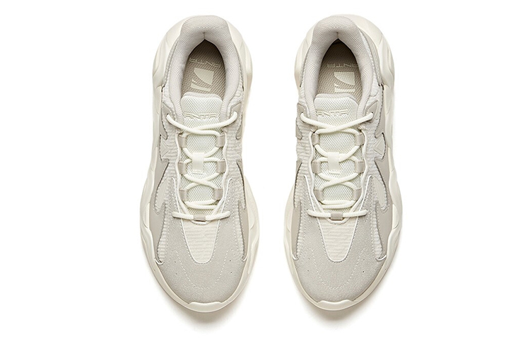 Anta Lifestyle Series 'Chao Bai Low-Top' Dad Shoe 'White Grey' 圖 3