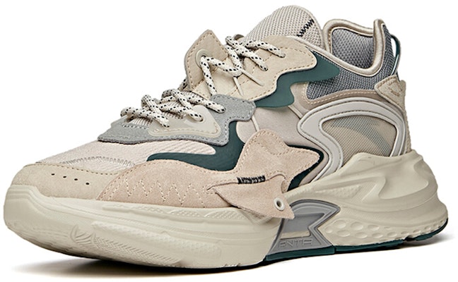 Anta Lifestyle Series 'Hailing' Retro Casual Low-Top 'Grey Green' 112048813S-1 Order Anta Lifestyle Series 'Hailing' Retro Casual Low-Top 'Grey Green' 112048813S-1