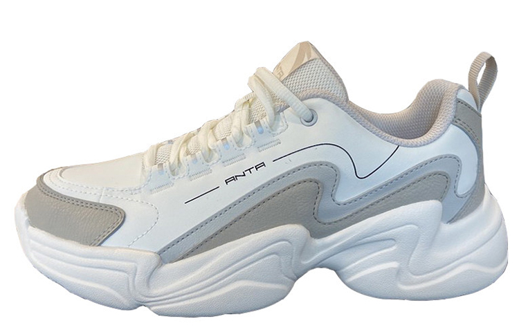 Anta Lifestyle Series 'Light Retro Dad Shoe White Grey'