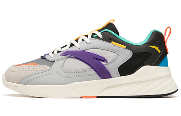 Anta Lifestyle Series Casual 'White Grey Purple'