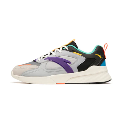 Anta Lifestyle Series Casual 'White Grey Purple'